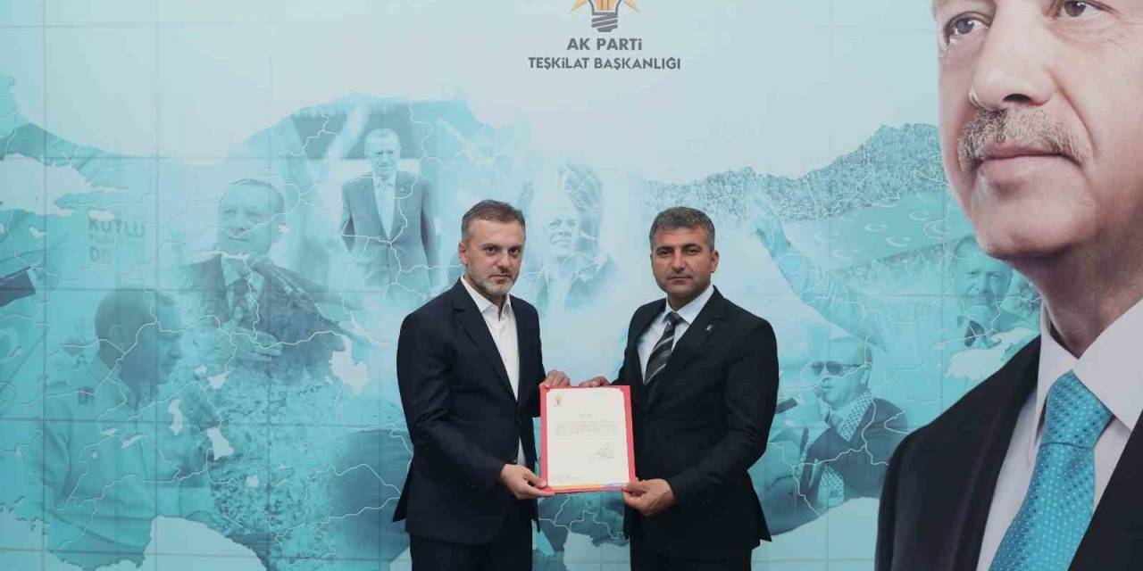 Ak Parti Samsat İlçe Başkanlığına Osman İdacı Getirildi