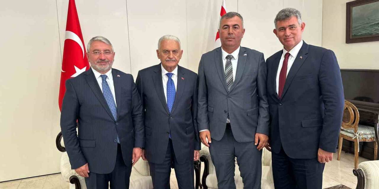 Başkan Aşgın, Binali Yıldırım İle Kktc’de Buluştu