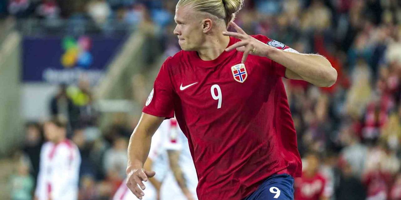 Erling Haaland, Norveç Milli Takımı İle 26 Maçta 25 Gole Ulaştı