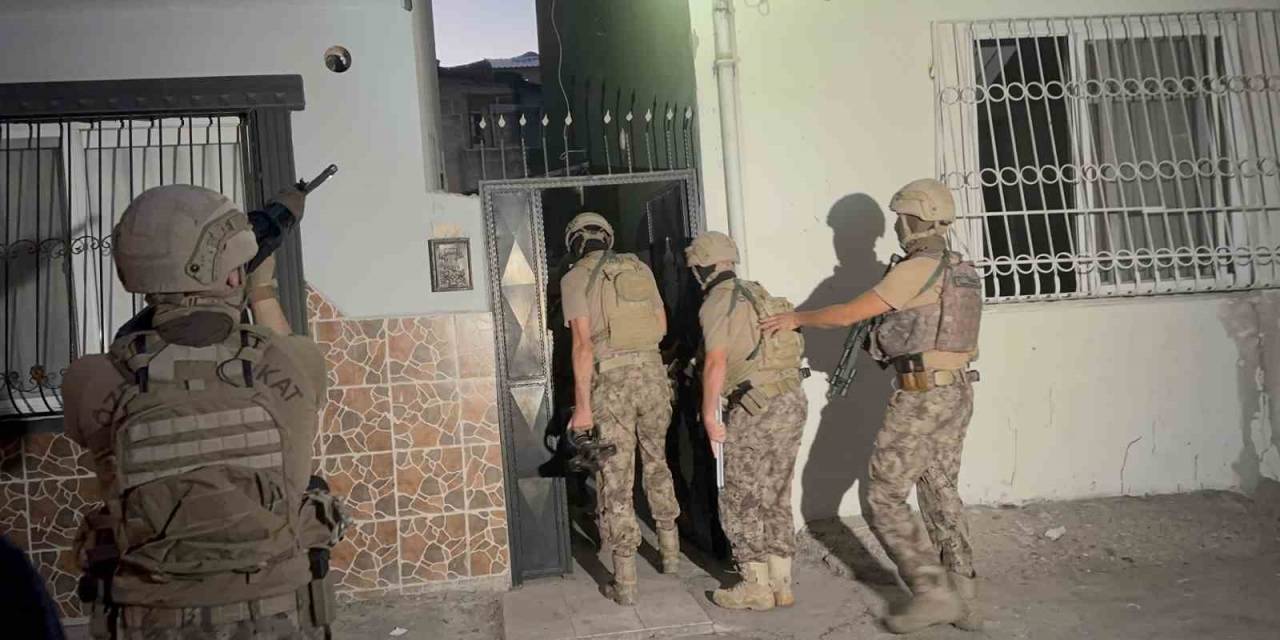 Mersin’de Terör Örgütlerine Operasyon: 4 Gözaltı Kararı