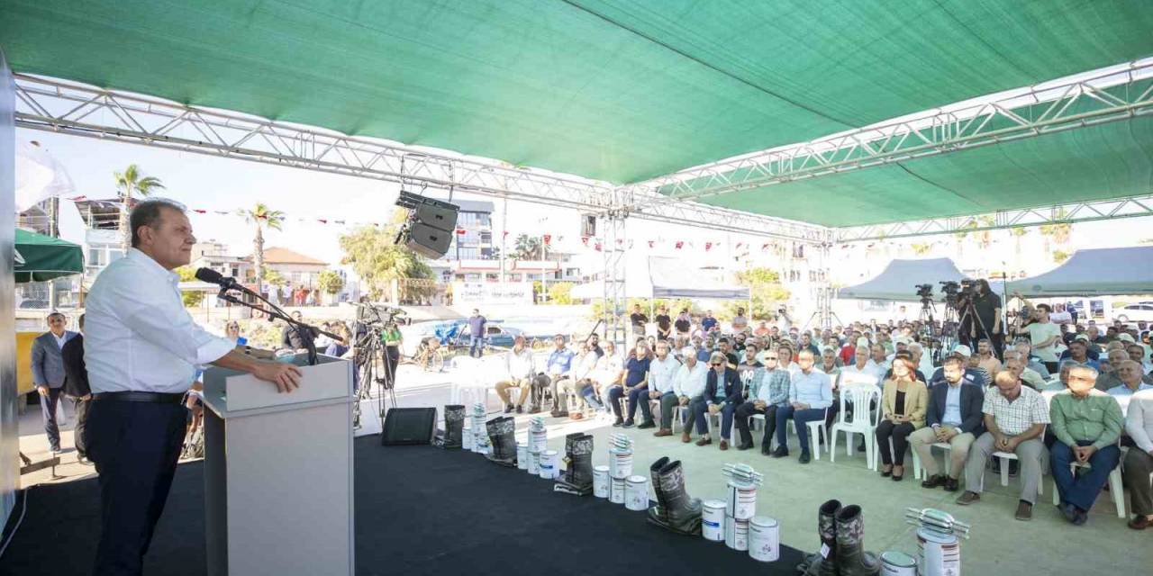 Mersin’de Büyükşehir Belediyesinden Balıkçılara Ekipman Desteği