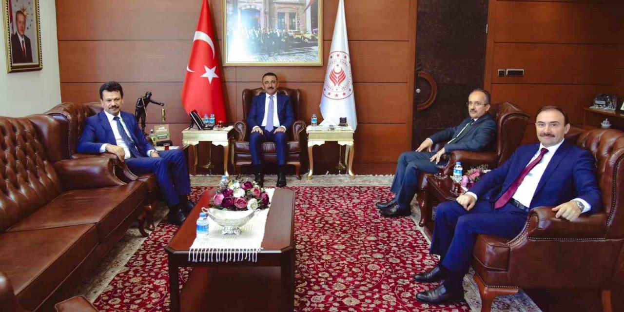 Başsavcı Alan’dan Vali Hacıbektaşoğlu’na Ziyaret