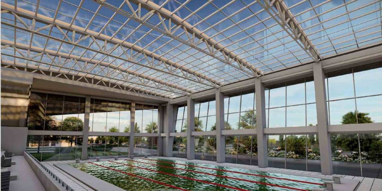 Akçaabat’ta Yarı Olimpik Yüzme Havuzunun Temeli Atılıyor