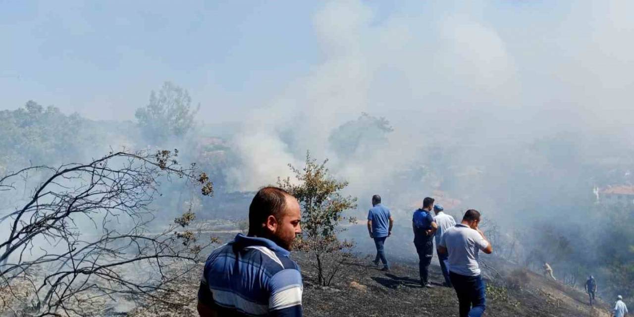 Buldan’daki Yangında Faciadan Dönüldü