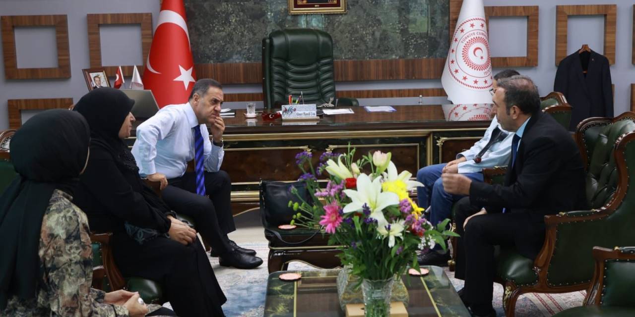 Bingöl Valisi Usta: ’’şehidimizin Emanet Bıraktığı Ailemizin Her Zaman Yanındayız’’