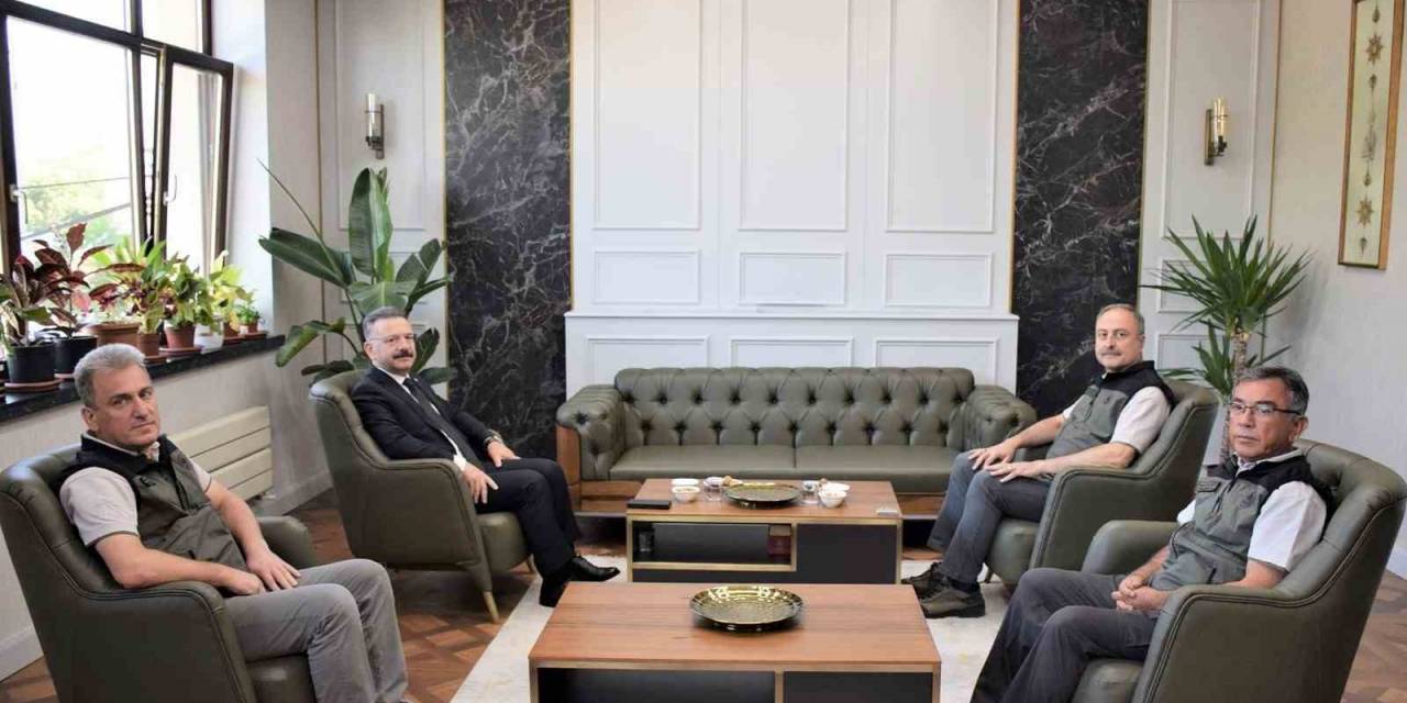 Vali Aksoy Eskişehir Orman Bölge Müdürlüğü’nü Ziyaret Etti
