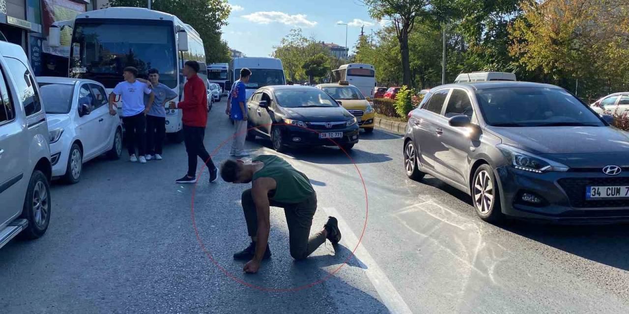 Alkollü Şahıs Trafiği Birbirine Kattı