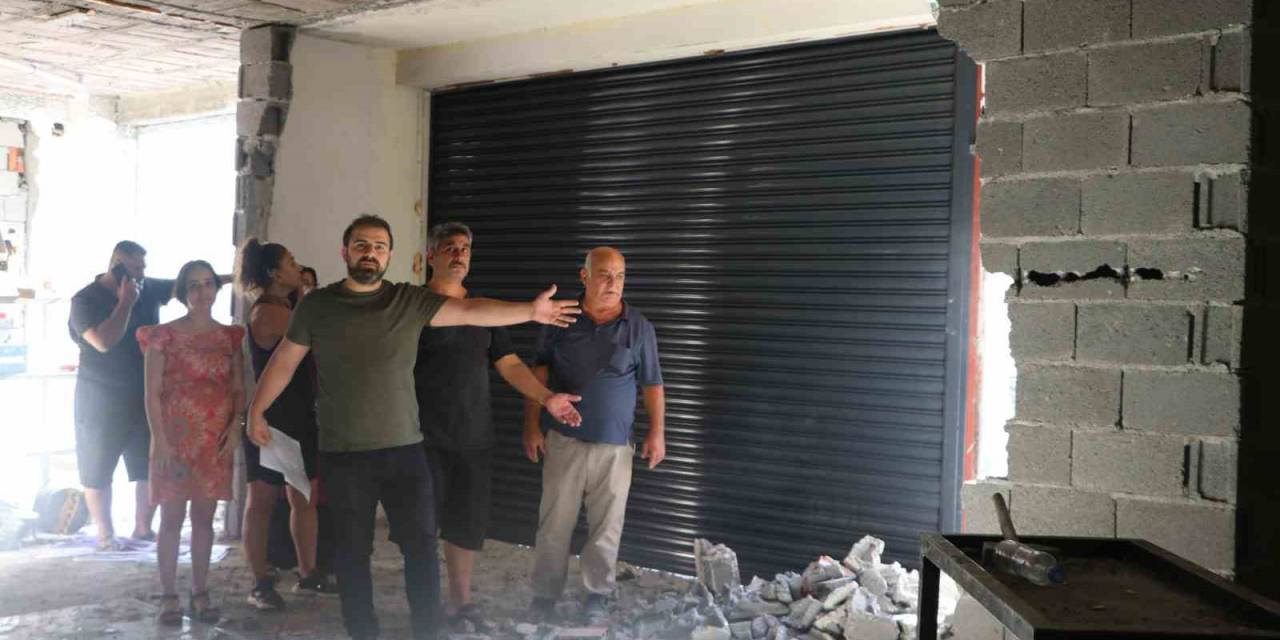 Apartman Yönetimi İle İş Yeri Sahibi Arasında ‘Perde Duvar’ Tartışması