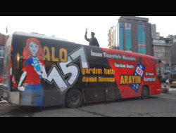Alo 157 Otobüsü Rize'de