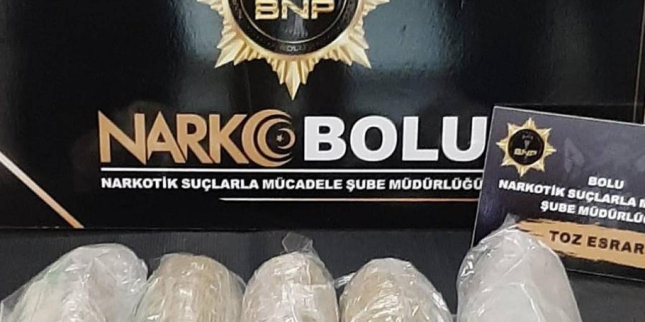 Bolu’da 5 Kilogram Uyuşturucu Ele Geçirildi, Çete Çökertildi