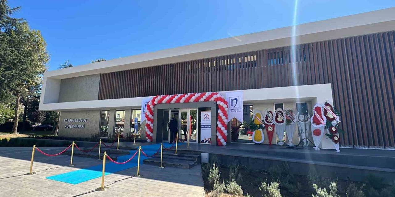 Sabiha Ulusoy Kütüphanesi Açıldı