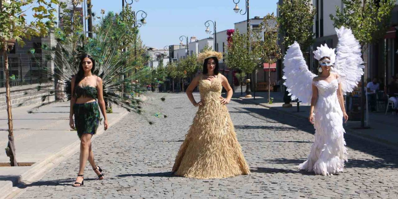 Diyarbakır’ın Tarihi Sokaklarında Bitkili Defile