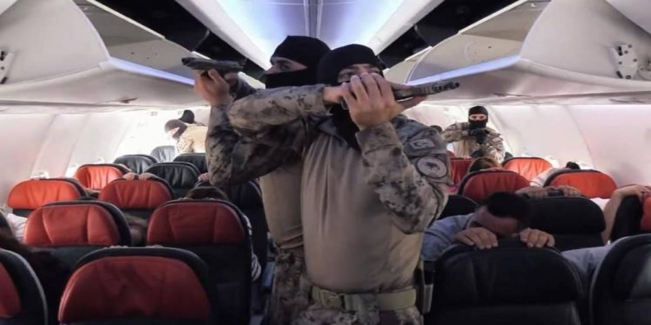 İstanbul Havalimanı’nda Yasadışı Eylemlere Karşı Tatbikat Yapıldı