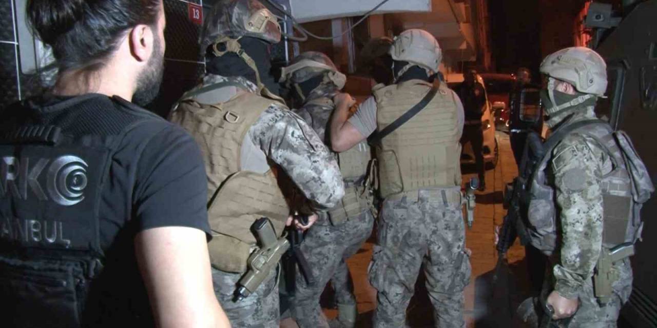 İstanbul’da Uyuşturucu Tacirlerine Yönelik Eş Zamanlı Operasyon