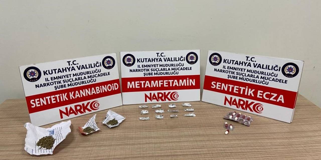Kütahya’da Uyuşturucu Satıcısı Bayan Tutuklandı