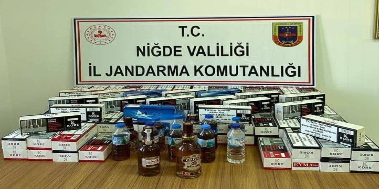 Niğde’de Uyuşturucu Ve Kaçak İçki Operasyonu: 2 Gözaltı