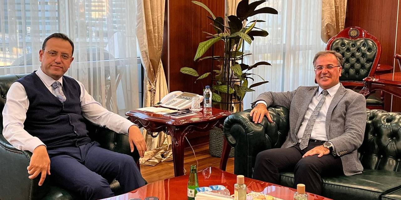 Başkan Özdoğan Projeler İçin Başkent Mesaisinde