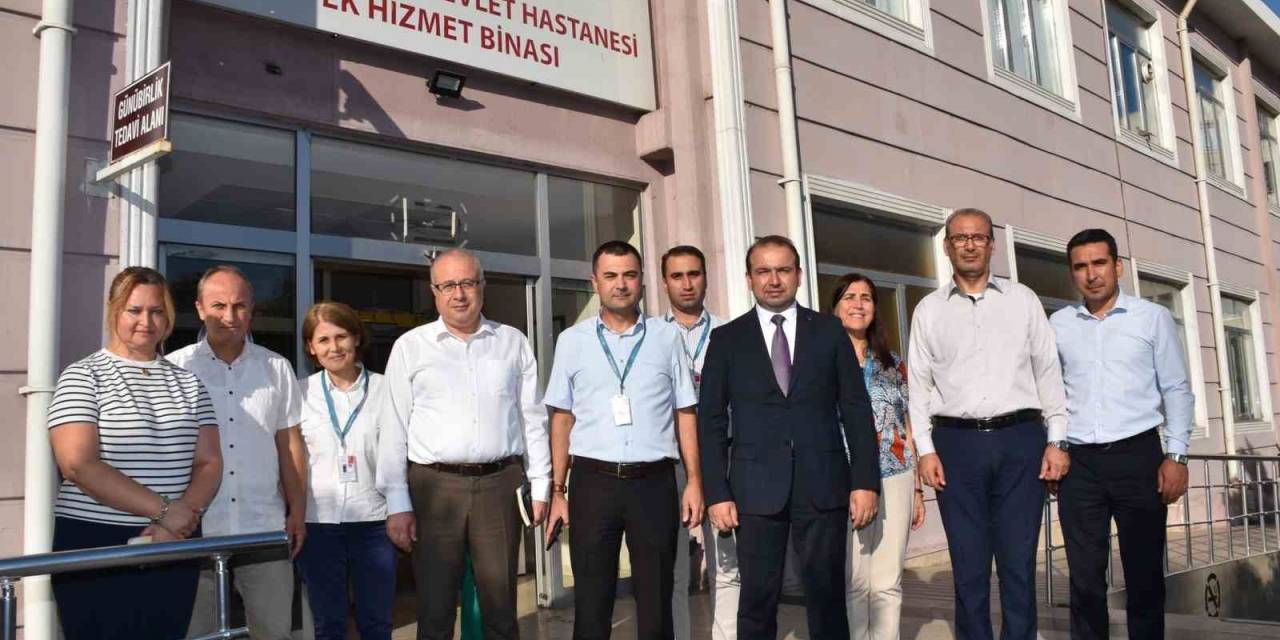 İl Sağlık Müdürü Şenkul, Adh’de İncelemelerde Bulundu