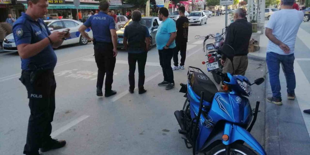 Burdur’da Motosikletin Çarptığı Çocuk Yaralandı