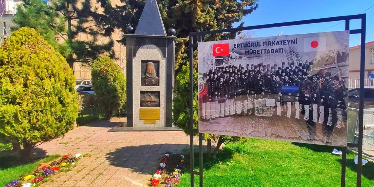 Japonya’da 527 Osmanlı Mürettebatı Ölmüştü: Tekirdağ’daki Anıta Türk-japon Bayrakları Asıldı