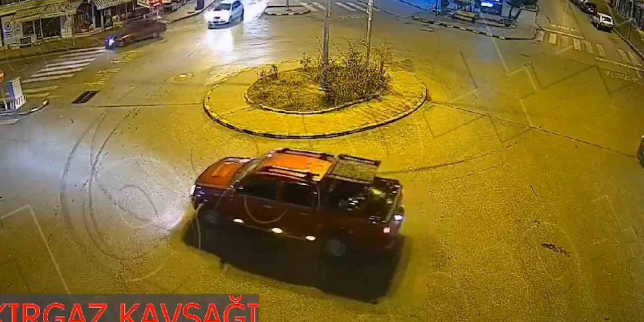 Drift Yapan Sürücü Kameraya Yakalandı: 20 Bin 340 Lira Ceza