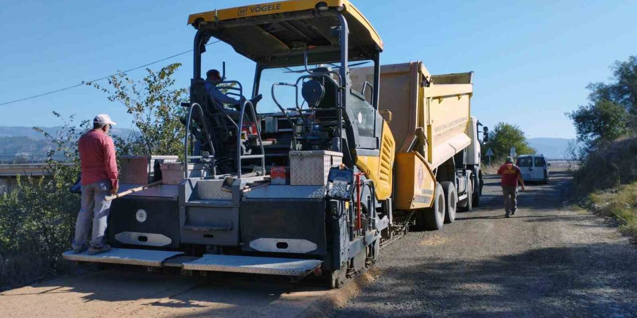 Yatağan Hisarardı Mahallesinde Yol Çalışması