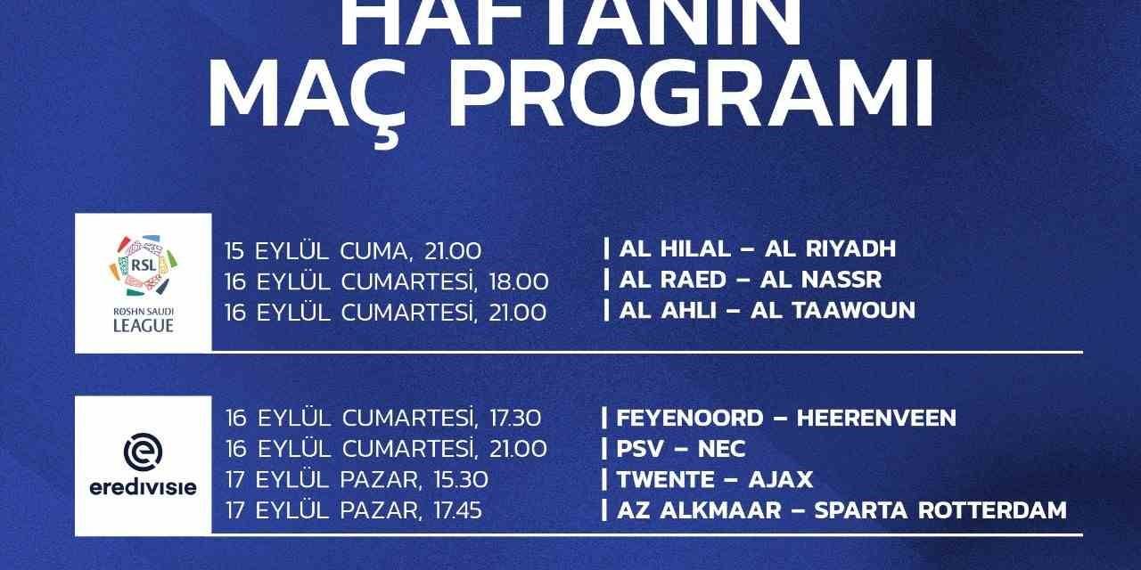 Exxen’de Hafta Sonu Maç Heyecanı