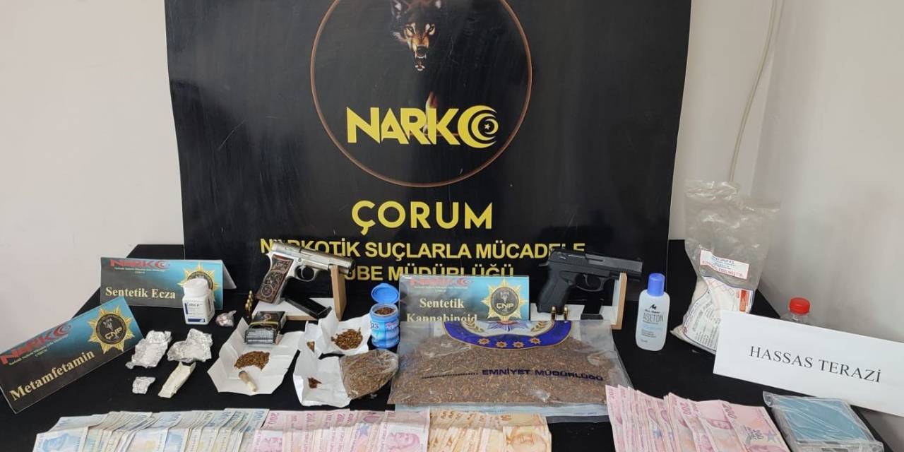 Çorum Polisi Uyuşturucu Tacirlerine Göz Açtırmıyor