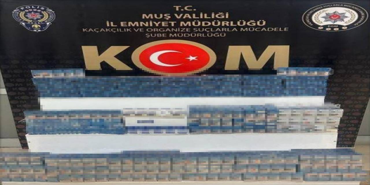 Muş’ta Kaçakçılık Operasyonunda 8 Kişi Yakalandı