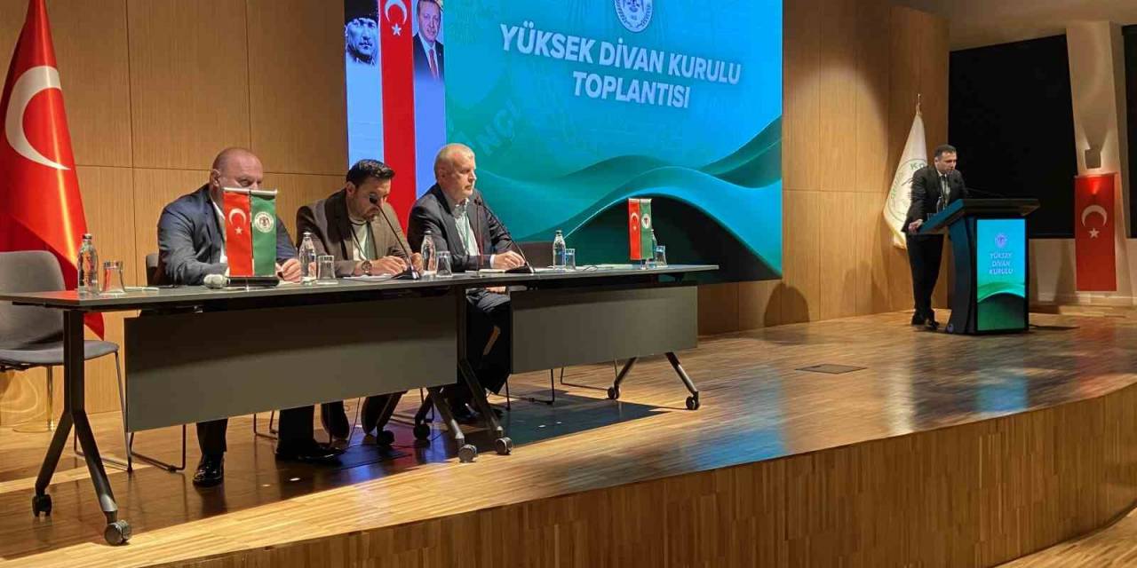 Konyaspor’da İlk Yüksek Divan Kurulu Toplantısı Gerçekleştirildi