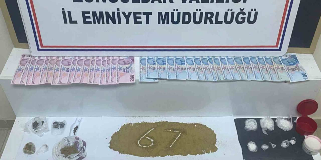 Zonguldak’ta Uyuşturucu Operasyonunda 2 Tutuklama