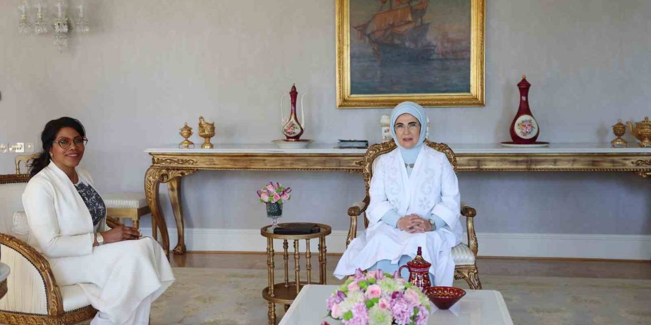 Emine Erdoğan, Malcolm X’in Kızı İlyasa Şahbaz İle Görüştü