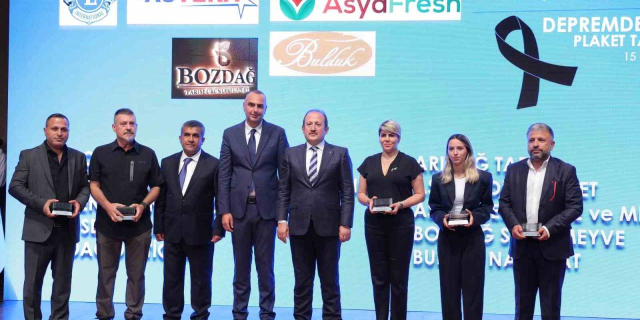 Akdeniz’den En Fazla Yaş Meyve Ve Sebze İhracı Yapan Firmalara Ödül