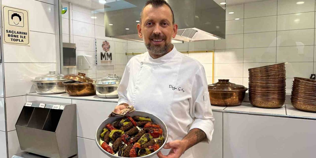 Gastronomi Kenti Gaziantep’in Simit Kebabı Turistlerin İlgisini Çekiyor