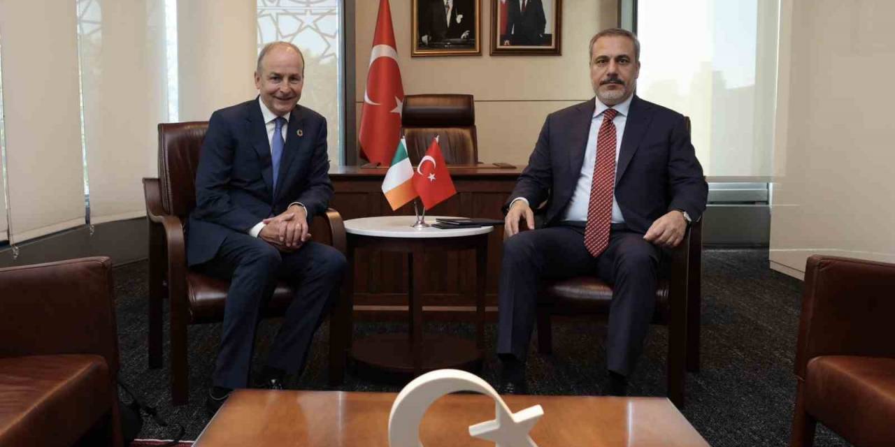 Bakan Fidan, İrlanda Dışişleri Ve Savunma Bakanı Martin’le Görüştü