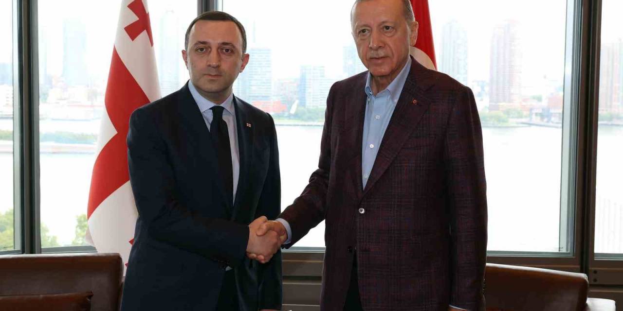 Cumhurbaşkanı Erdoğan, Gürcistan Başbakanı Garibashvili’yi Kabul Etti