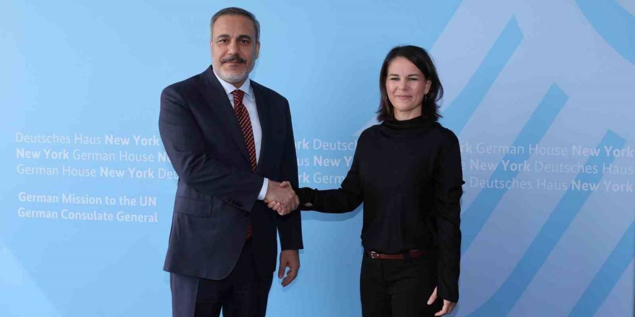 Dışişleri Bakanı Fidan, Alman Mevkidaşı Baerbock İle Görüştü