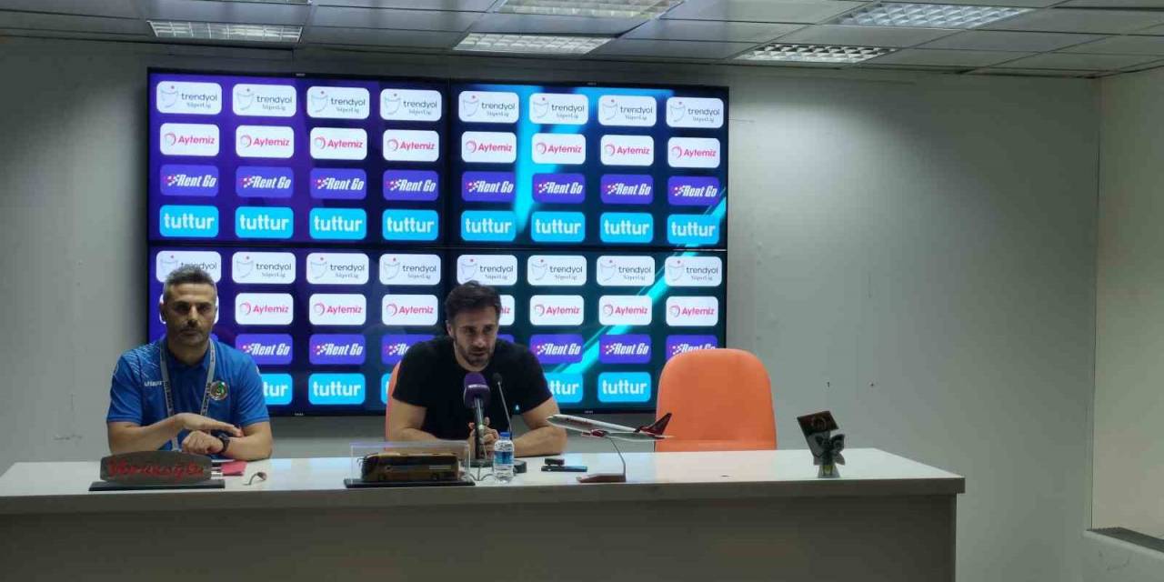 Ömer Erdoğan: "2 Puan Kaybettik, Çok Üzgünüz"