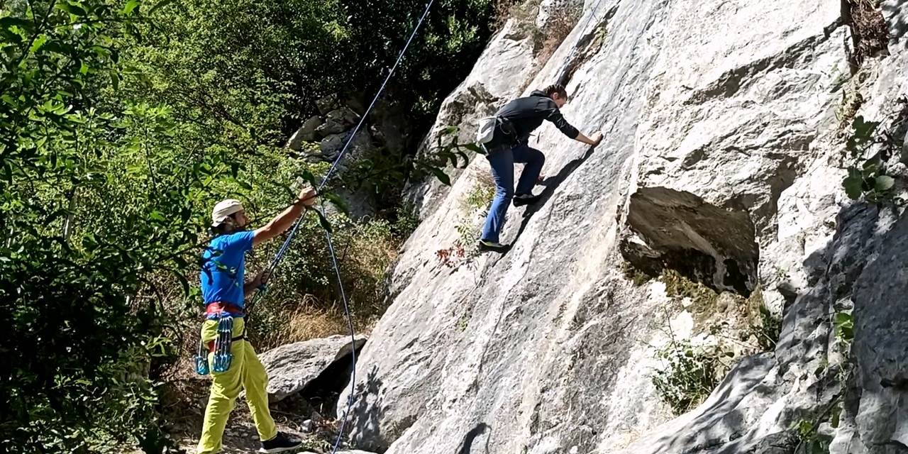 Bafra Asarkale’de Kaya Tırmanışı