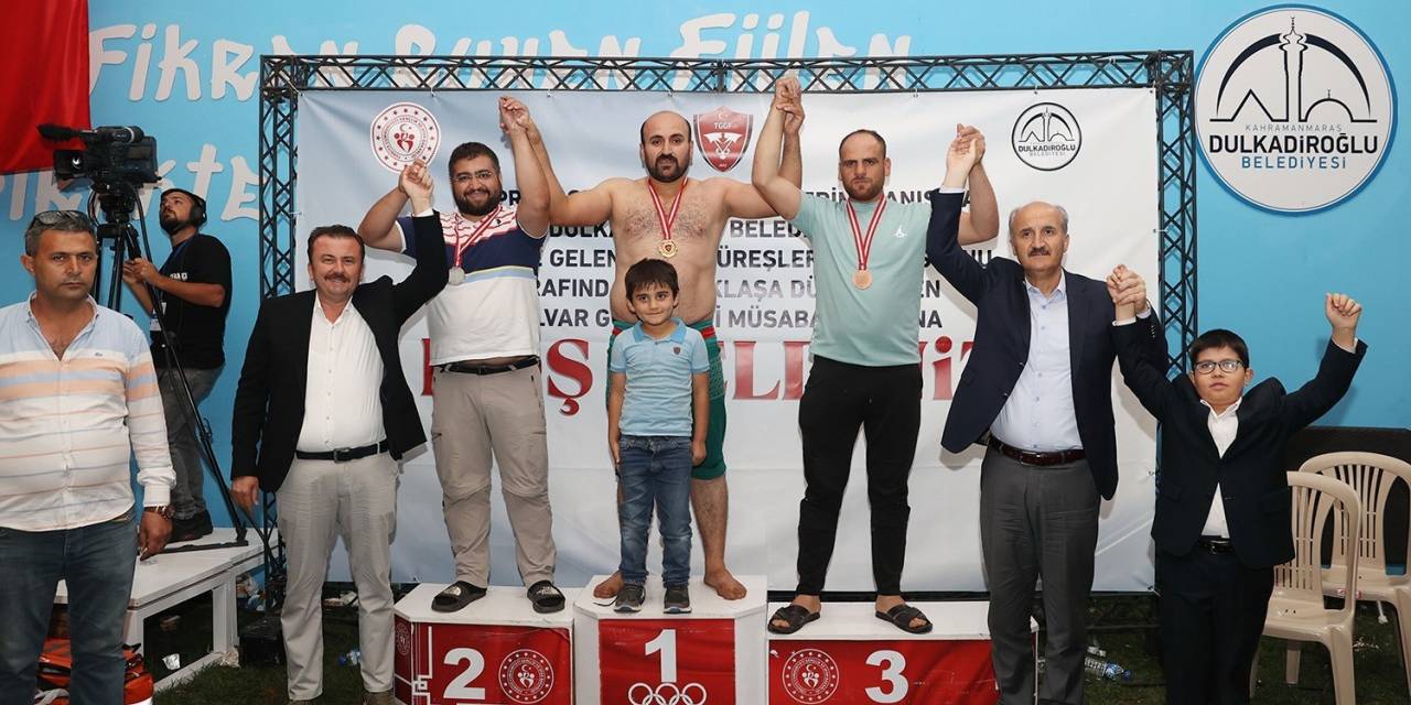 Dulkadiroğlu Bertiz Güreşleri Nefes Kesti