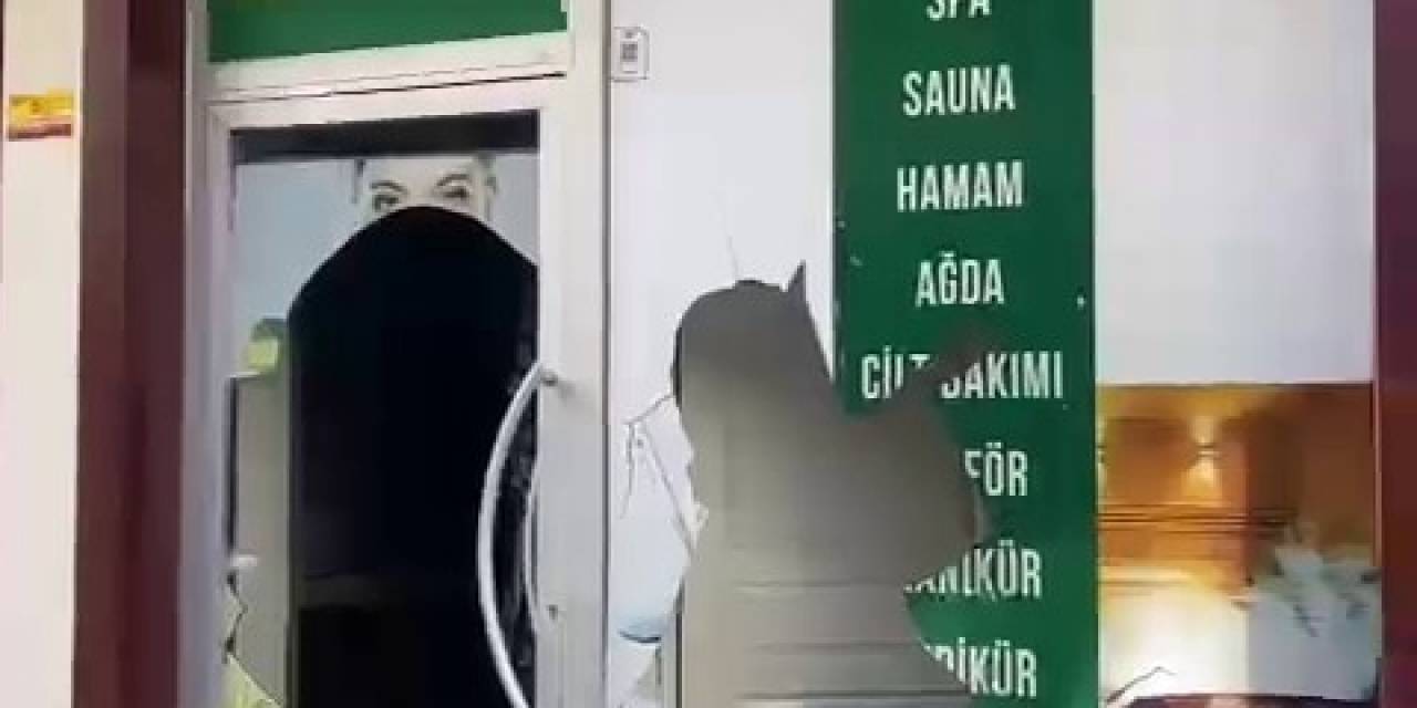 İstanbul’dan Gelen Baba Masaj Salonunu Bastı: Ortalık Savaş Alanına Döndü