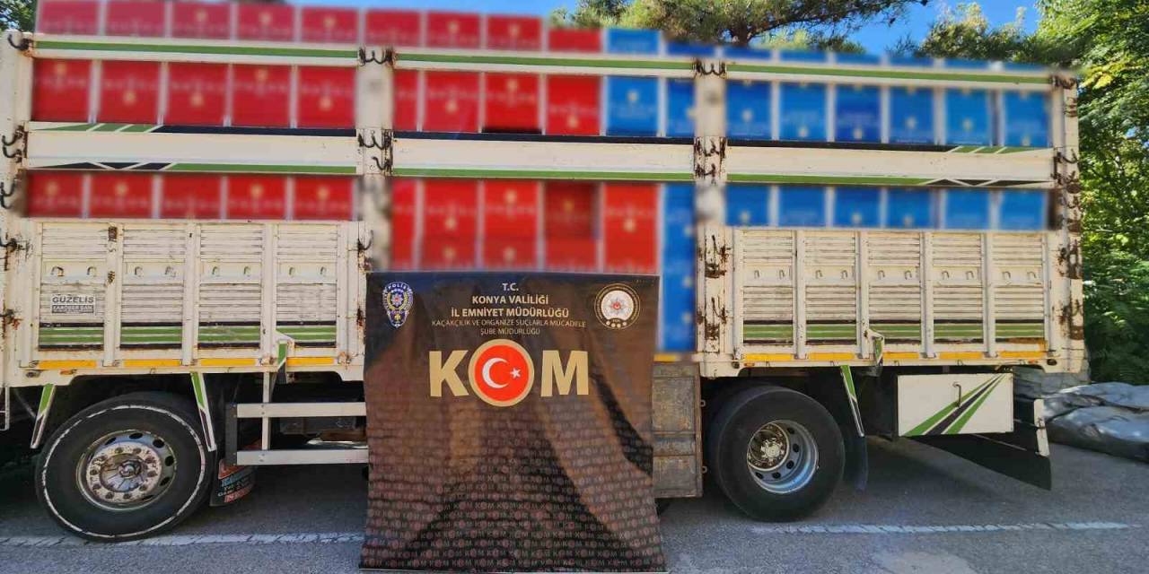 Durdurulan Kamyondan 7,5 Milyon Adet Makaron Ele Geçirildi