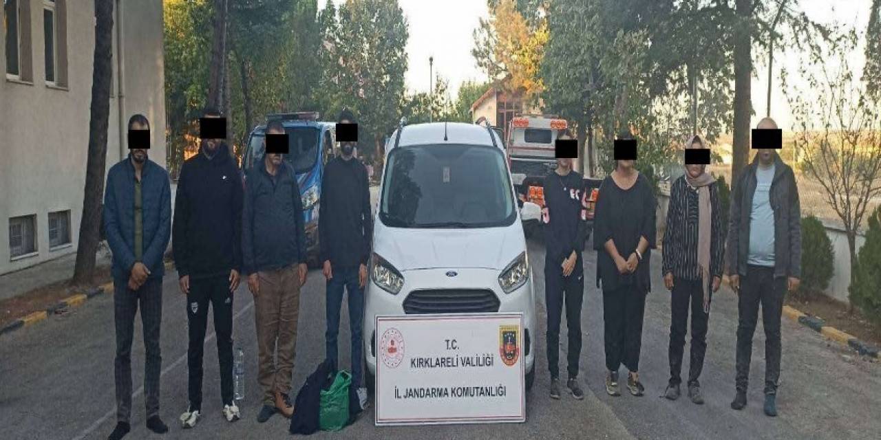 Kırklareli’nde Bin 971 Kaçak Göçmen Yakalandı