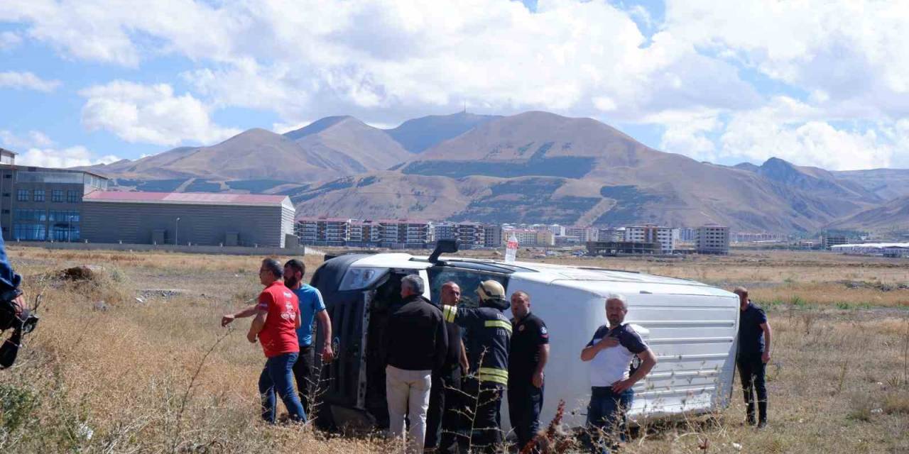 Erzurum’da Trafik Kazası: 1 Yaralı