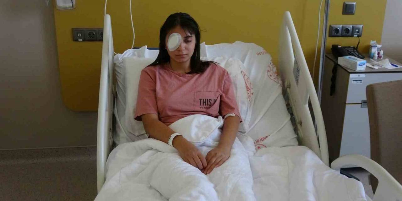 Alt Yapı Çalışması İçin Açılan Çukura Düşen Genç Kız Gözünden Yaralandı