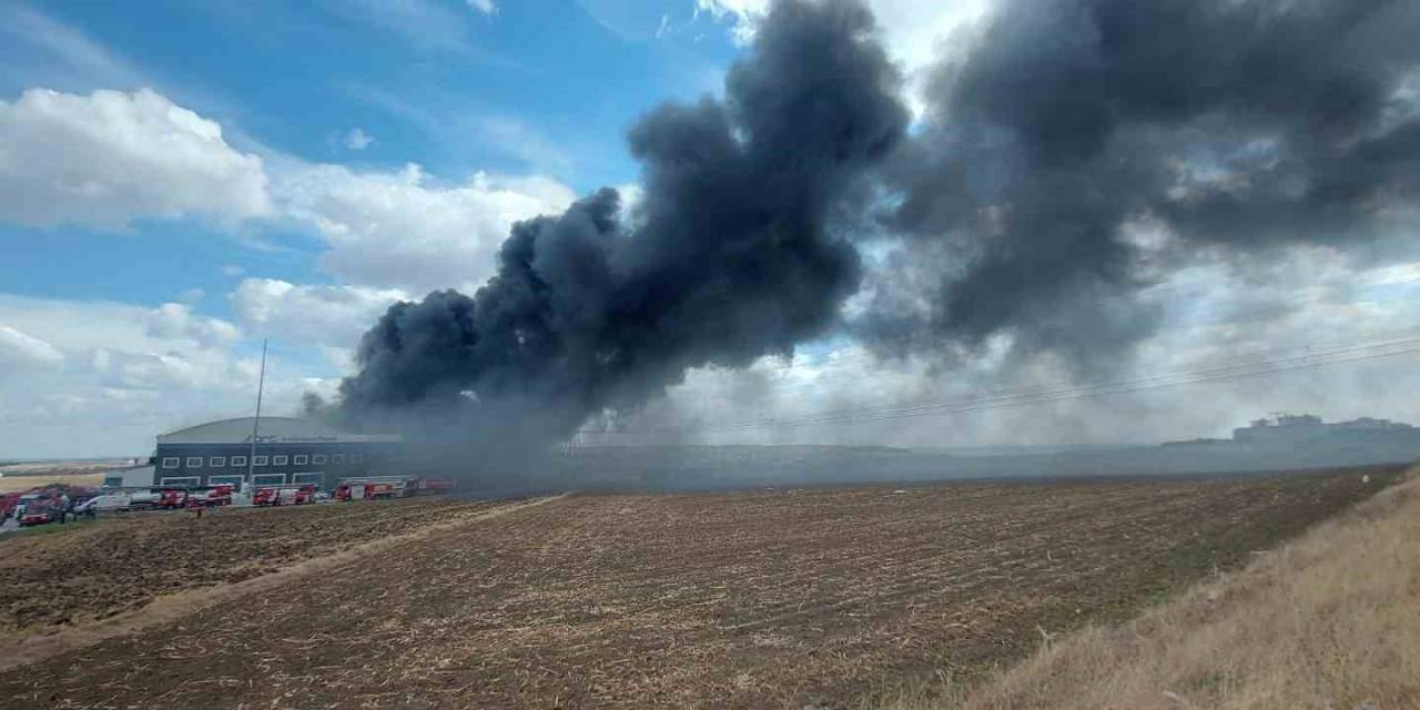 Silivri’de Fabrika Yangınları