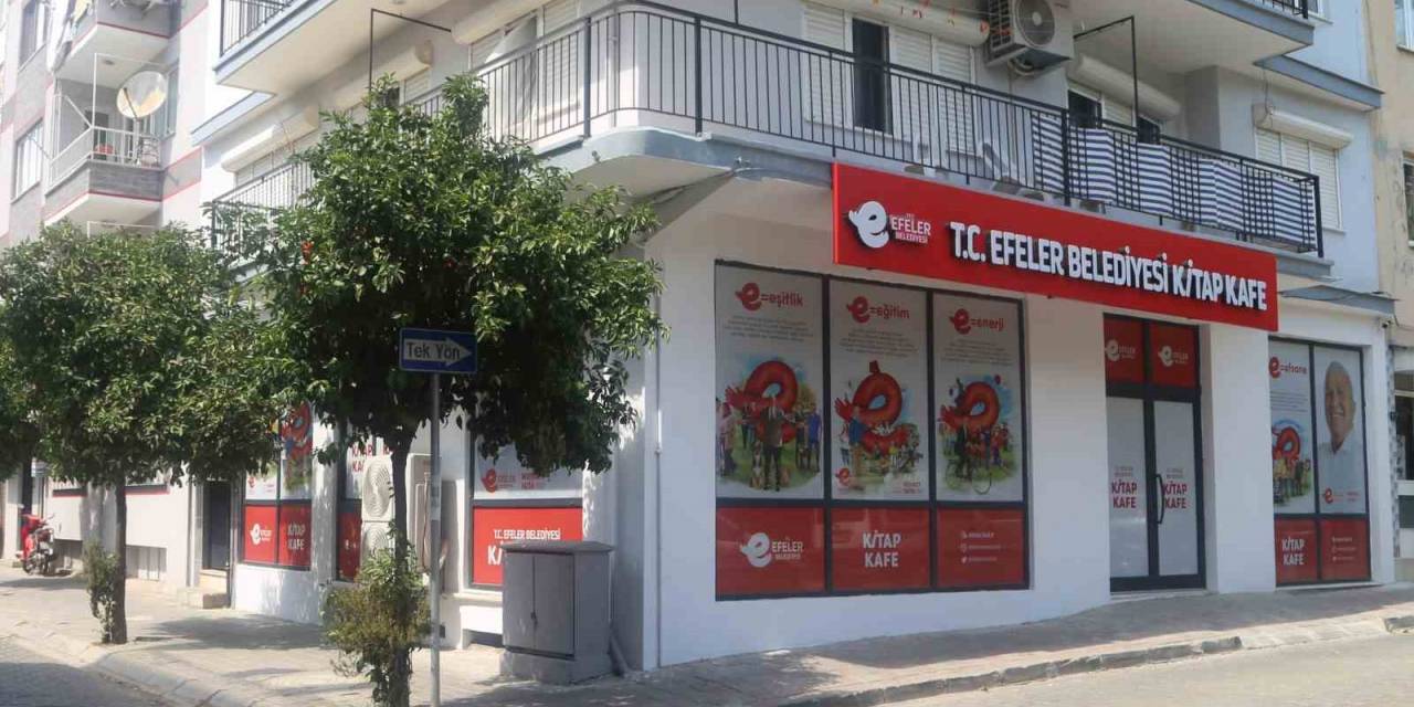 Efeler Belediyesi 12’nci Kitap Kafe’yi Hizmete Açıyor