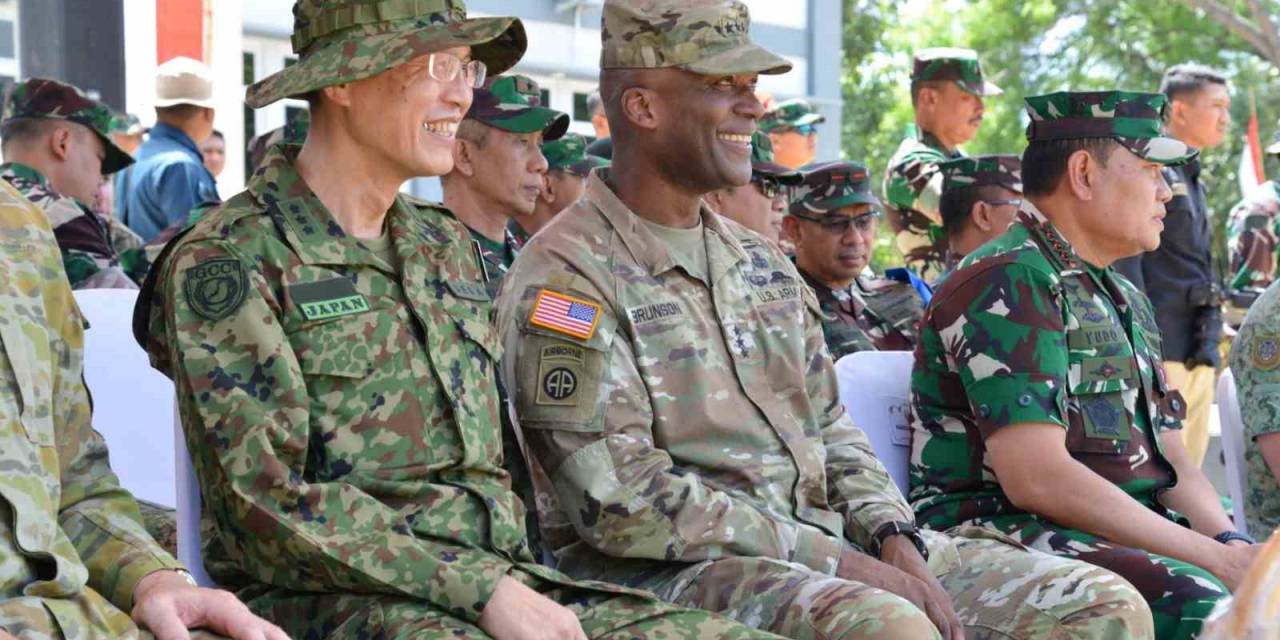 Abd Ve Endonezya’nın “Süper Garuda Kalkanı” Tatbikatında Gövde Gösterisi