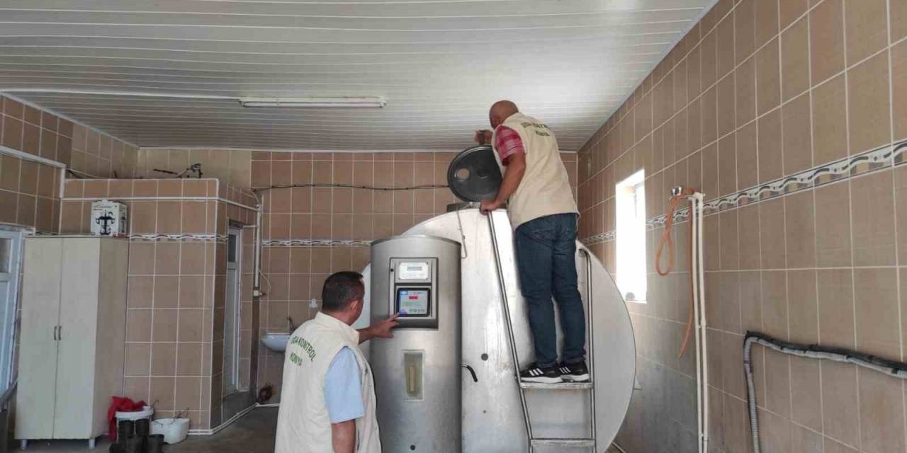 Beyşehir’de Süt Toplama Merkezleri Ve İş Yerleri Denetlendi