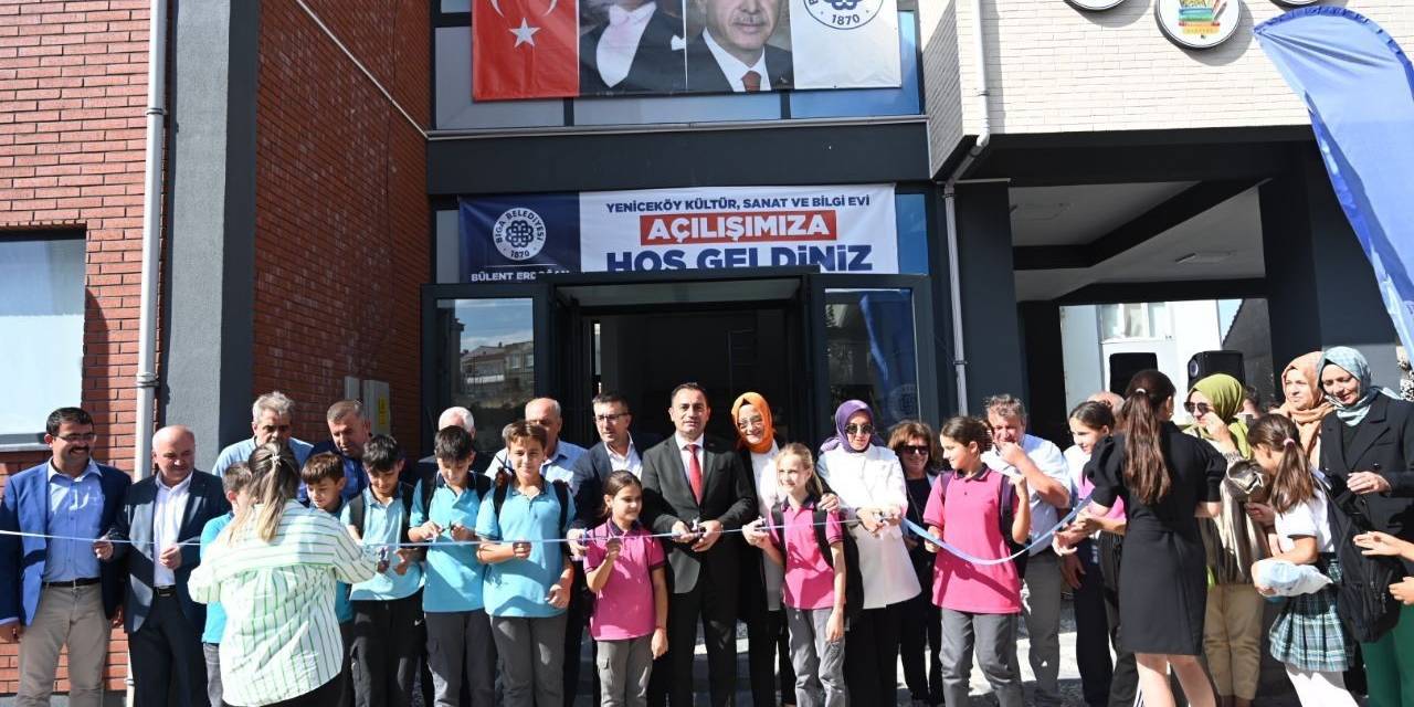 Biga’da Yeniceköy Kültür, Sanat Ve Bilgi Evi İle Biga Millet Kıraathanesi Açıldı